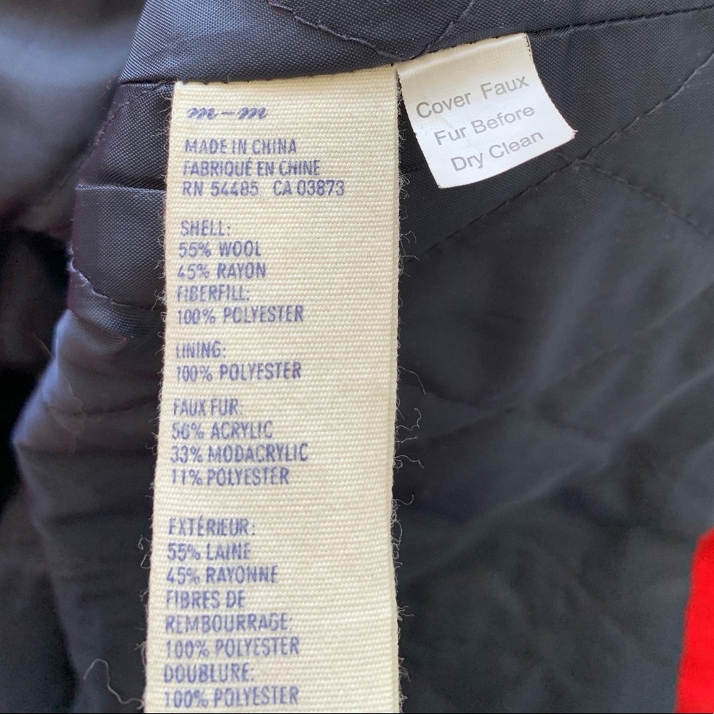 SOLD AEO Wool Blend Parka Jacket - Picture 12 of 13